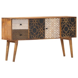Шкафчики VLX Solid Mango Wood 247917, многоцветный, 130 см x 30 см x 70 см
