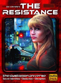 Galda spēle Indie Boards & Cards The Resistance (The Dystopian Universe), EN