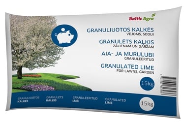 Известь для сада/для газона Baltic Agro, 15 кг