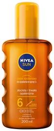 Stiprinantis įdegį aliejus Nivea Sun SPF6, 200 ml