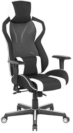 Игровое кресло Home4you Master 2, белый/черный