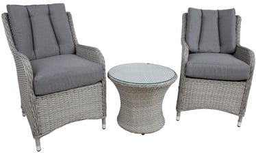 Välimööbli komplekt Home4you Ascot K25224, hall, 2 istekohta