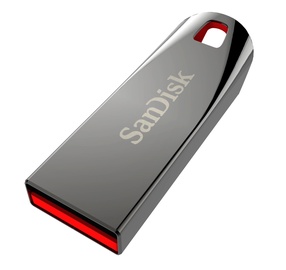 USB zibatmiņa SanDisk Cruzer Force™, sudraba, 64 GB