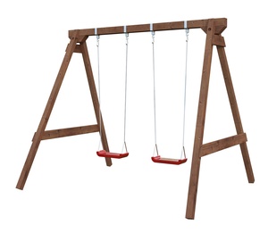 Šūpoles 4IQ Kids playground Chamomile, brūna
