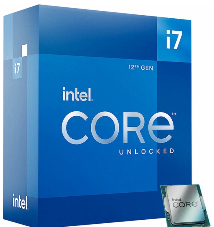 Procesors Intel Core i7-12700 BX8071512700, 2.1GHz, LGA 1700, 25MB