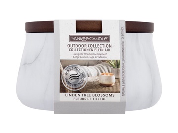 Küünal lõhna Yankee Candle Outdoor Linden Tree Blossoms, 24 h, 283 g, 115 mm x 70 mm