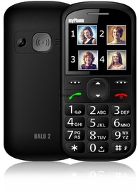 Мобильный телефон MyPhone HALO 2, черный, 32MB/24MB