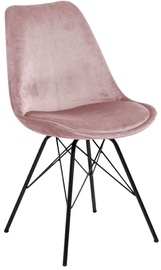 Стул для столовой Eris 82042 82042, черный/розовый, 54 см x 48.5 см x 85.5 см