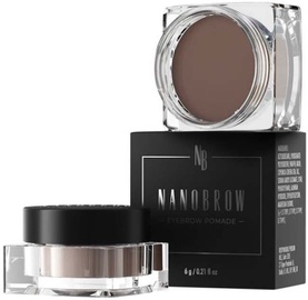 Geel-kreem kulmudele Nanobrow Dark Brown, 6 g