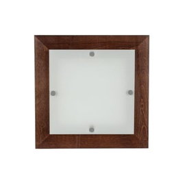 Iebūvēta lampa griesti Britop Finn, 2700°K, LED, brūna