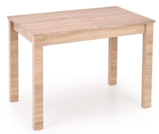 Обеденный стол c удлинением Halmar Gino, дубовый, 1000 - 1380 мм x 600 мм x 750 мм