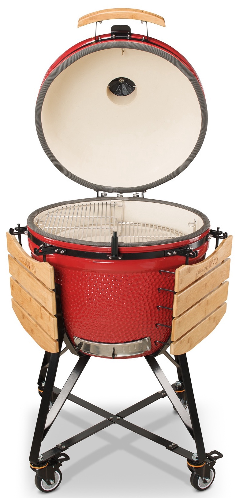 Grill Kamado Bono Grande, punane, 59 cm