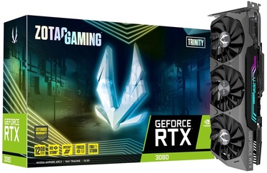 Videokarte Zotac GeForce RTX 3080 KGZOTN308677006, 12 GB, GDDR6X