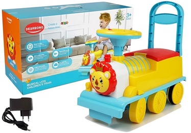 Детская машинка LEAN Toys Lion Train, многоцветный