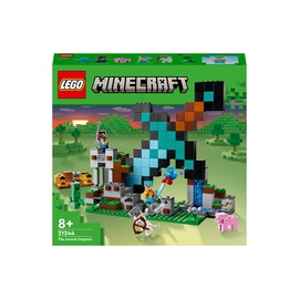 Конструктор LEGO® Minecraft® Аванпост мечей 21244, 427 шт.