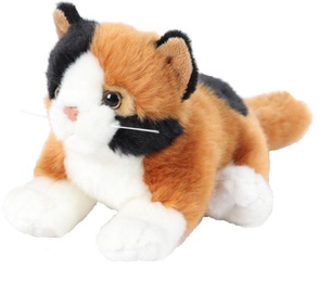 Mīkstā rotaļlieta Beppe Cat, brūna, 30 cm