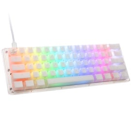 Клавиатура Ducky One 3 Aura Gateron Baby Kangaroo EN, белый