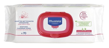 Влажные салфетки Mustela Soothing Cleansing Wipes, 70 шт.