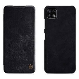 Чехол Nillkin Qin Original for iPhone Samsung Galaxy A22 5G, Samsung Galaxy A22 5G, черный