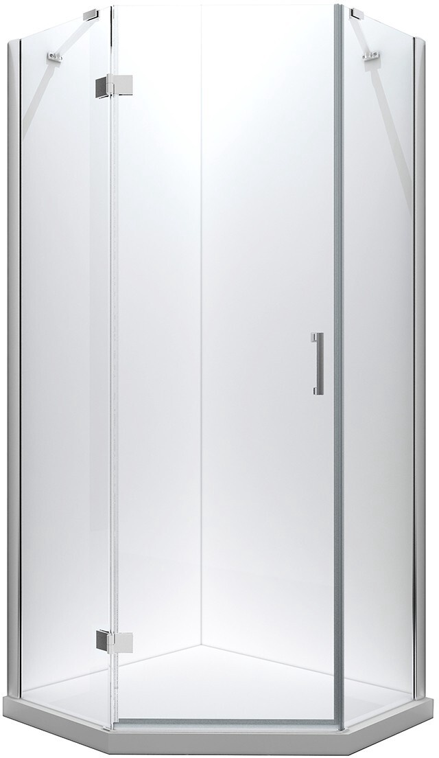 Душевая кабина Besco Viva V5L-90-195-C, пятиугольный, без поддона, 90 см x 90 см x 195 см