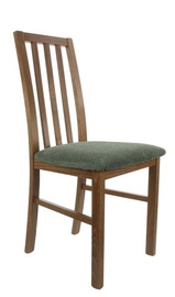 Valgomojo kėdė Ramen D09-TXK_RAMEN-TX100-1-CROWN_12_GREEN, matinė, žalia, 52 cm x 44 cm x 95 cm