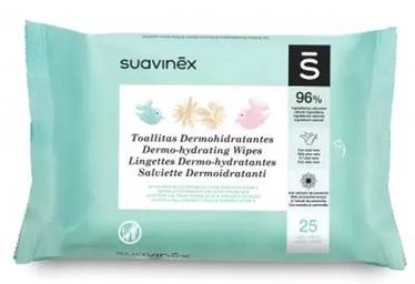 Mitrās salvetes Suavinex, 25 gab.