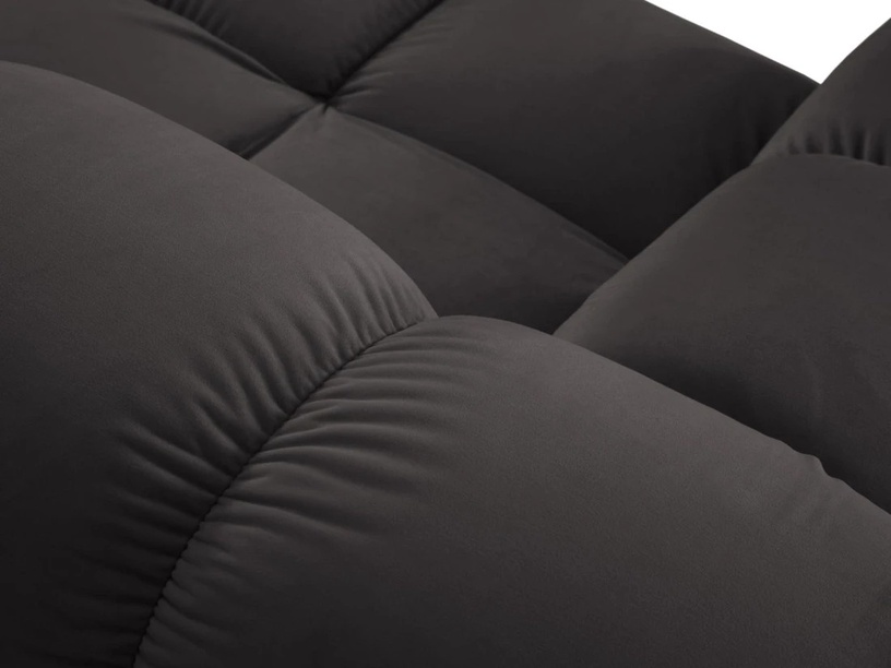 Mooduldiivan Micadoni Home Bellis, tumehall, 282 x 188 cm x 63 cm