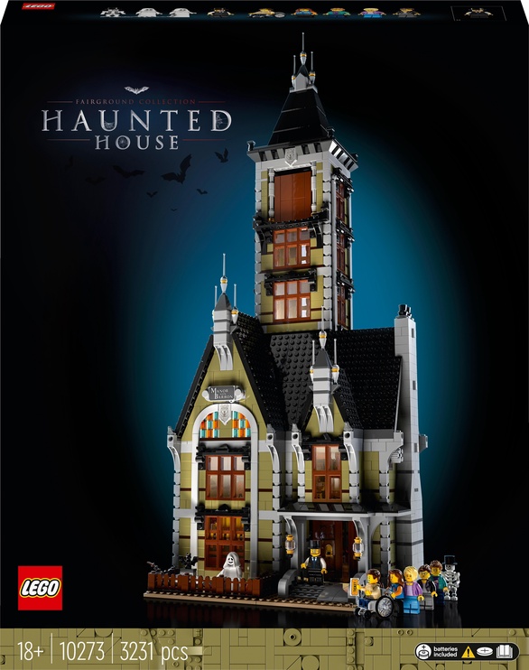 Konstruktor LEGO ICONS Kummitusmaja 10273, 3231 tk