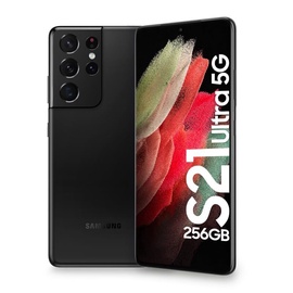 Мобильный телефон oбновленный Samsung Galaxy S21 Ultra, 12GB/128GB, черный (поврежденная упаковка)