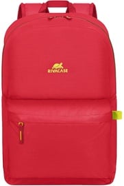 Portatīvā datora mugursoma Rivacase 5562 red 24L Lite urban backpack, sarkana, 24 l, 15.6"