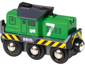 Lokomotyvas Brio World Freight Engine 33214, žalia