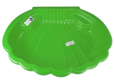 Smilšu kaste Pool Shell, 110 x 75 cm, zaļa