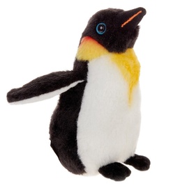Mīkstā rotaļlieta Beppe Penguin, balta/melna, 13 cm
