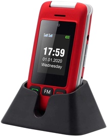 Mobilais telefons Artfone C10, sarkana
