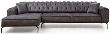Угловой диван Hanah Home Siesta, антрацитовый, левый, 310 x 160 см x 80 см