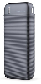 Lādētājs-akumulators (Power bank) Forever TB-100M, 10000 mAh, melna