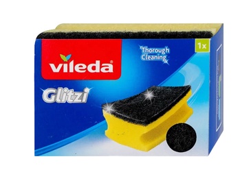 Губка для чистки Vileda Glitzi, черный
