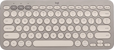 Клавиатура Logitech K380 Multi-Device Английский (INT), песочный, беспроводная