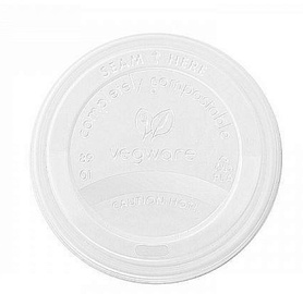 Vienreizējās lietošanas vāciņš Mixpack Lid For Hot Cup, Ø 8.9 cm, 8.9 cm, 50 gab.