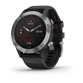 Умные часы Garmin Fenix 6 S, серебристый