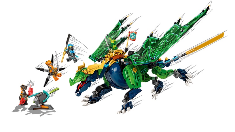 Konstruktor LEGO® NINJAGO® Lloydi legendaarne draakon 71766, 747 tk