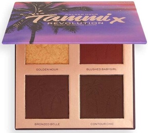 Паллета для контуринга Makeup Revolution London X Tammi Golden Hour Deep Dark, 16 г