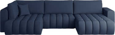 Stūra dīvāns Bonito Savoi 40, tumši zila, labais, 170 x 340 cm x 92 cm