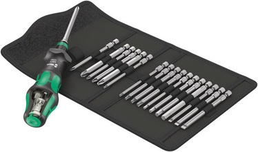 Комплект Wera Turbo Screwdriver Handle & Bit Set, 146 мм