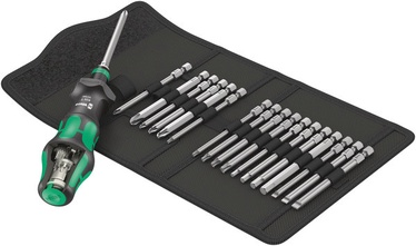 Antgalių rinkinys Wera Turbo Screwdriver Handle & Bit Set 2240145, 14.6 cm