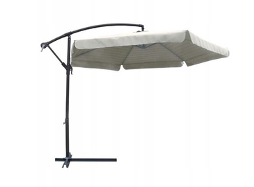Садовый зонт от солнца Aransas, 300 см, светло-серый
