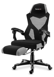 Игровое кресло Huzaro Combat 3.0, 61.5 x 61.5 x 109 - 116.5 см, черный/серый