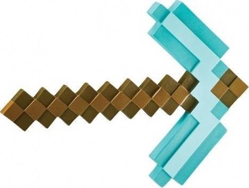 Кирка Disguise Costumes Minecraft Diamond Pickaxe 495514, коричневый/бирюзовый, 405 мм x 300 мм, пластик