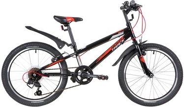 Велосипед Novatrack Racer 20 20SH6V.RACER.BK20, юниорские, черный, 20″
