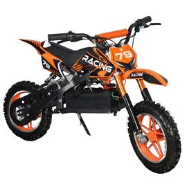 Rotaļlietu bezvadu motocikls Mini E-Cross 10" Orion, oranža